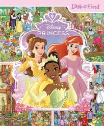 Disney Princess Cinderella, Tiana, Snow White and More! Look and Find Activity Book - PI Kids by Publications International