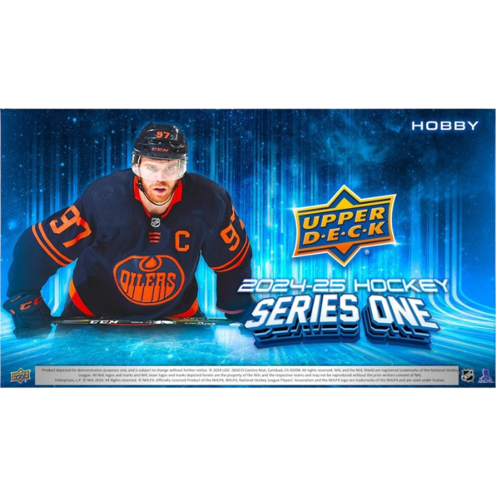 Hockey 2024-25 Upper Deck Series 1 Hobby Box