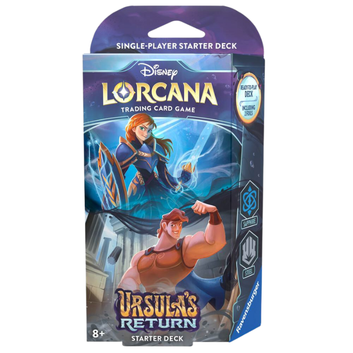 Lorcana Ursula's Return Starter Deck - Sapphire/Steel