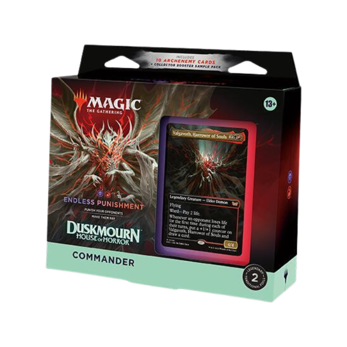 Magic: The Gathering Duskmourn House of Horror Endless Punishment Commander Deck