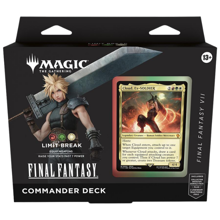 Magic: The Gathering Final Fantasy Commander Deck Limit Break
