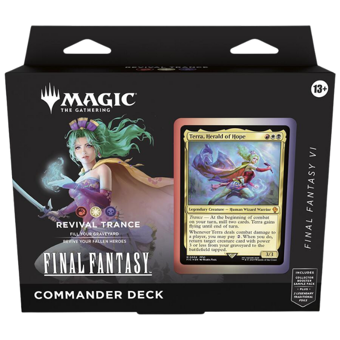 Magic: The Gathering Final Fantasy Commander Deck Revival Trance