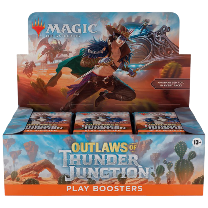 Magic: The Gathering Outlaws of Thunder Junction Play Booster Display