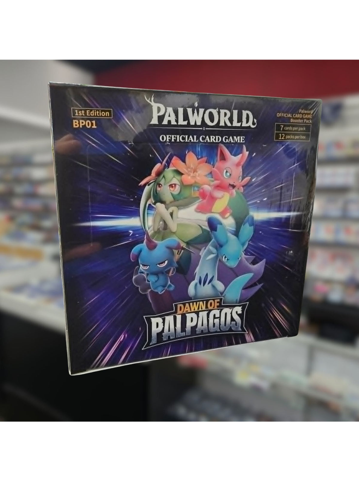 Palworld Dawn of Palpagos BP01 1st Edition Booster Box