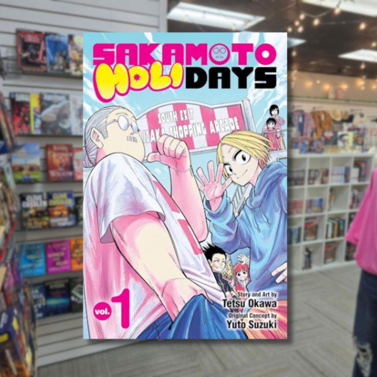Sakamoto Holidays, vol. 1 by Tetsu Okawa and Yuto Suzuki (Paperback) Pre-Order by 03/10