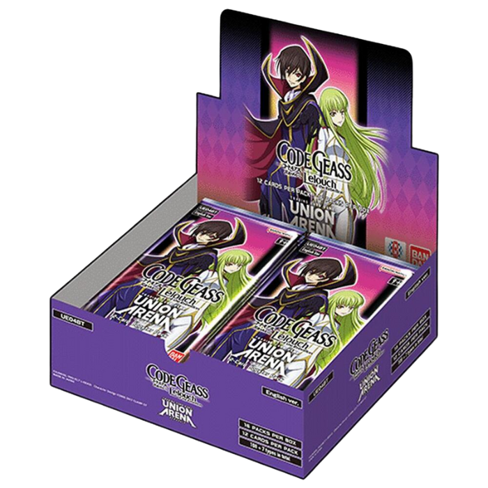 Union Arena Code Geass Lelouch of the Rebellion Booster Box