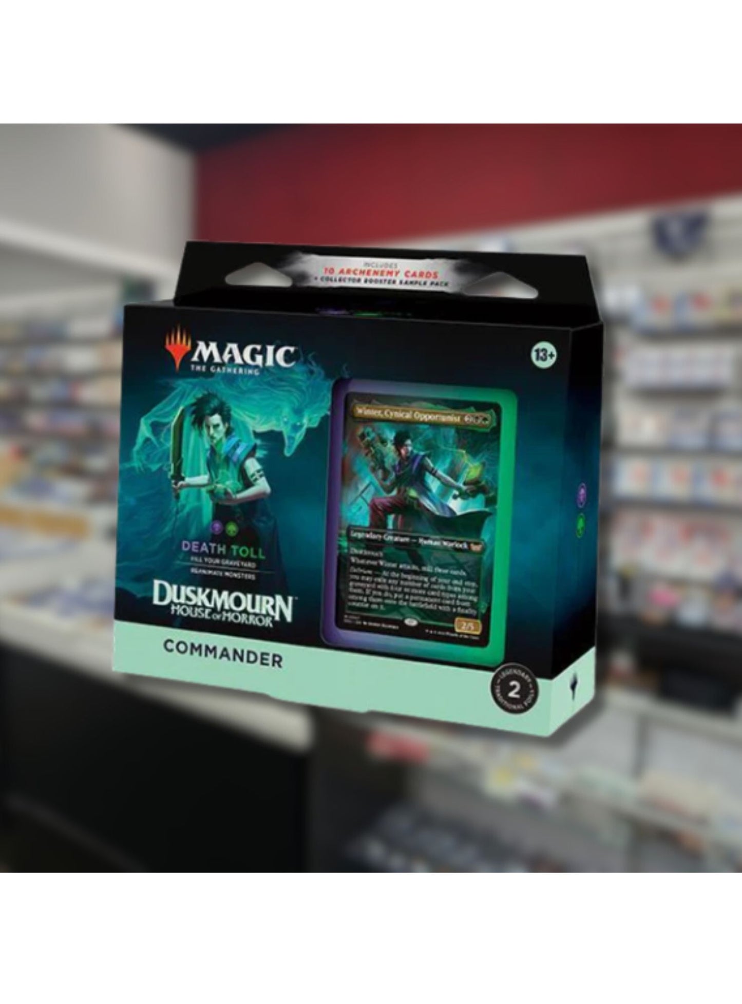 Magic: The Gathering Duskmourn House of Horror Death Toll Commander Deck