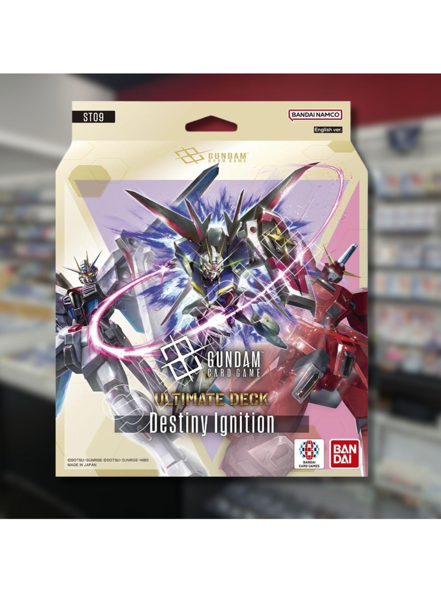 Gundam Card Game ST09 Ultimate Deck Destiny Ignition Starter Deck Bandai English Sealed