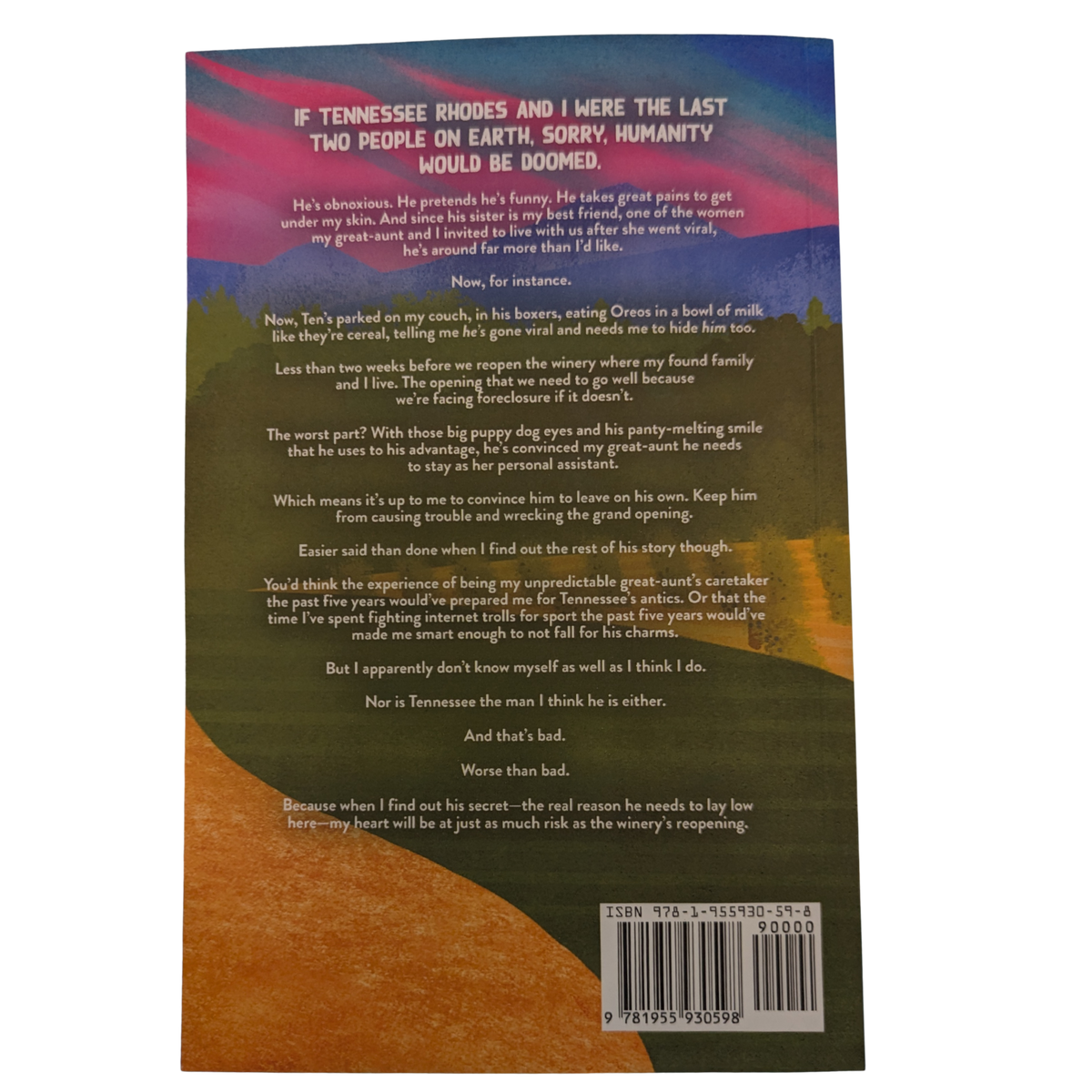 How to Troll a Guy in Ten Days by Pippa Grant romantic comedy book cover featuring two illustrated men against a colorful blue and green background