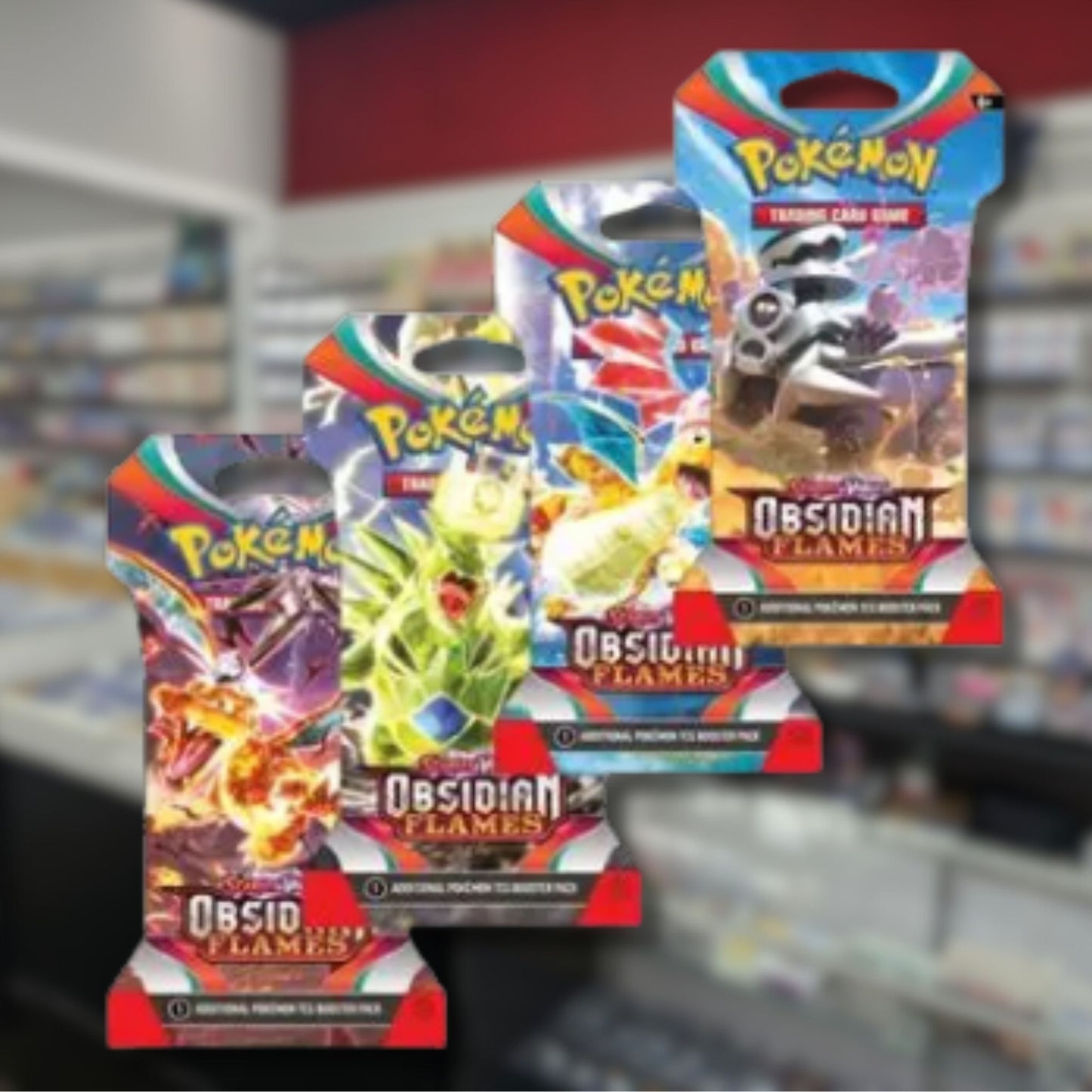 Pokemon Obsidian Flames Sleeved Booster Pack