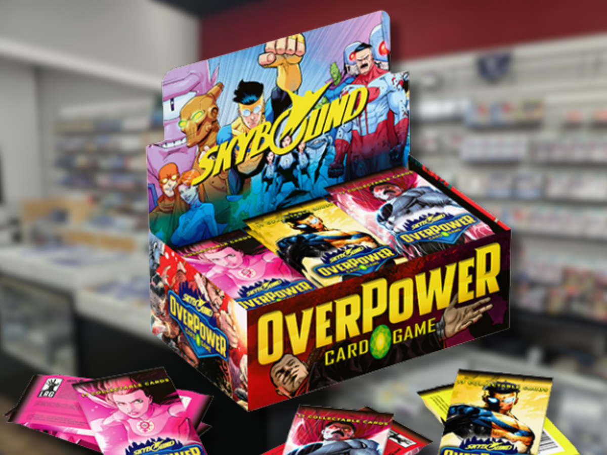 OverPower Card Game Skybound Booster Box – Invincible & The Walking Dead