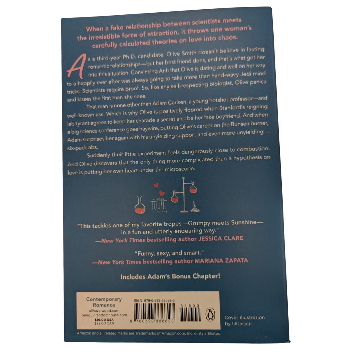 The Love Hypothesis by Ali Hazelwood paperback bestselling STEM romance book cover