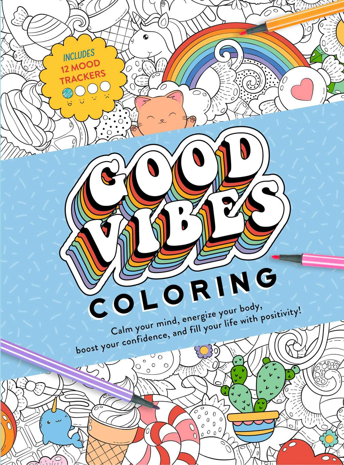Good Vibes Coloring by Thunder Bay Press