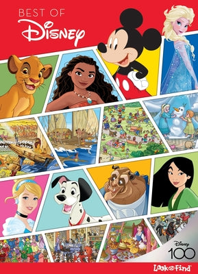 Best of Disney Look and Find Activity Book – Celebrating 100 Years of Wonder - Includes Mickey mouse, Frozen, Princesses, Moana, and More! - PI Kids by Phoenix International Kids