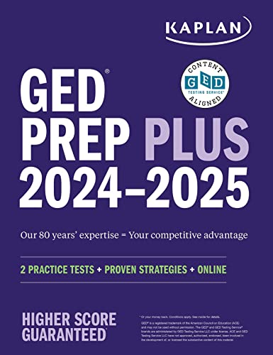GED Test Prep Plus 2024-2025 by Caren Van Slyke
