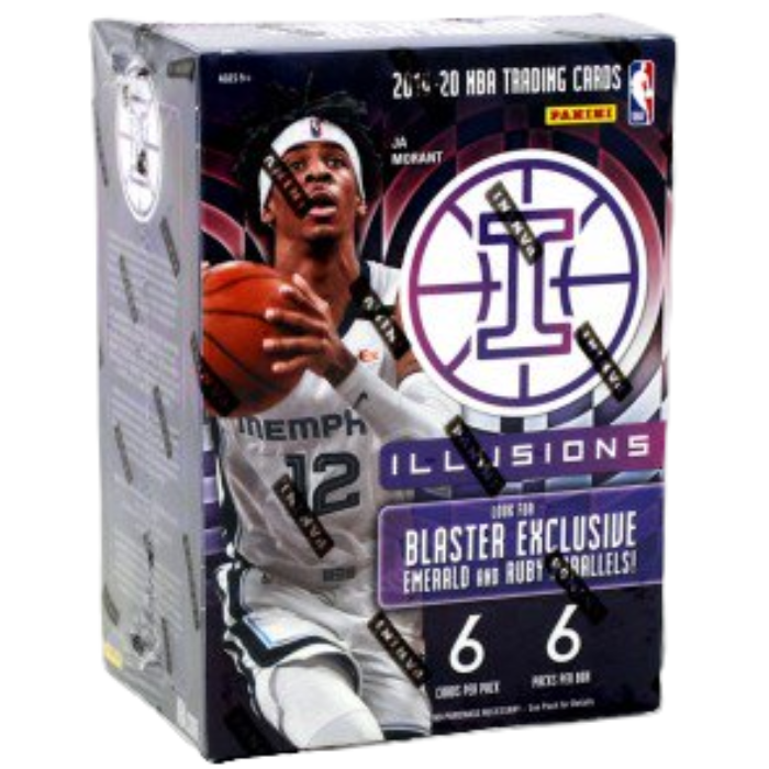 2019-20 Panini Illusions Basketball 6-Pack Blaster Box