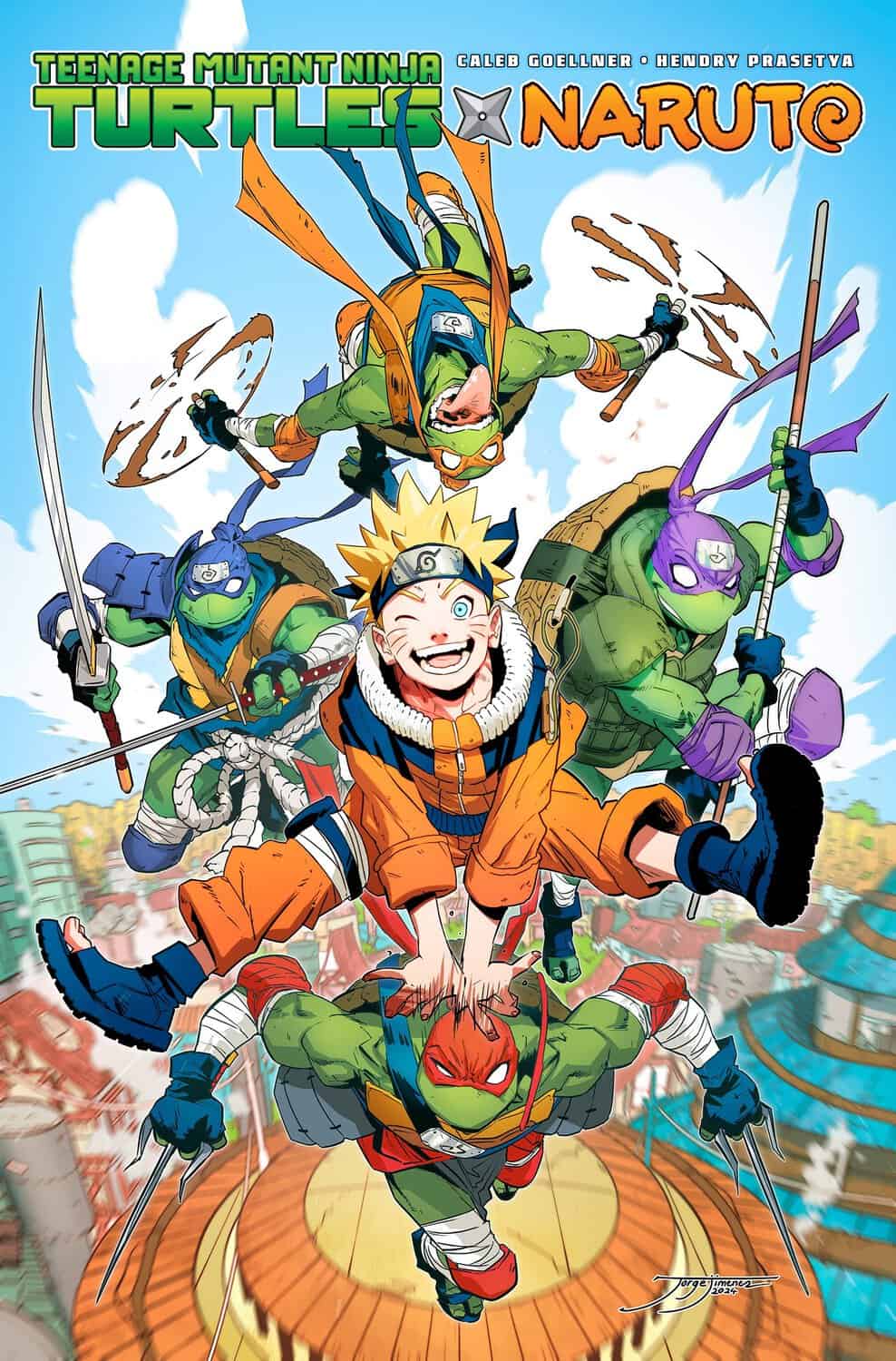 Teenage Mutant Ninja Turtles/Naruto by Caleb Goellner