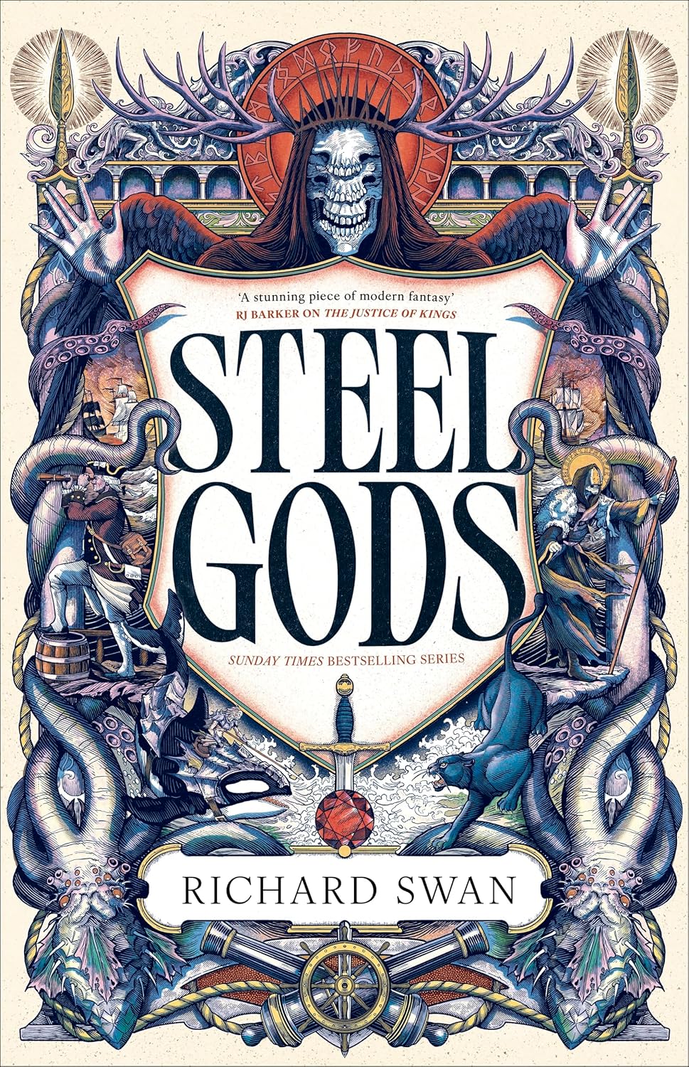 Pre-Order: Steel Gods by Richard Swan (The Great Silence #2)
