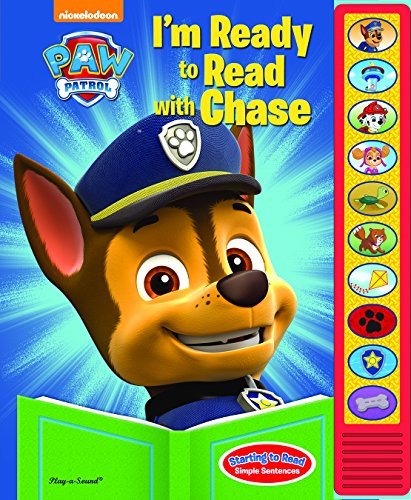 Paw Patrol - I'm Ready To Read with Chase Sound Book - Play-a-Sound - PI Kids by Phoenix International Publications