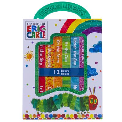 Book Block Deluxe My First Library by Eric Carle