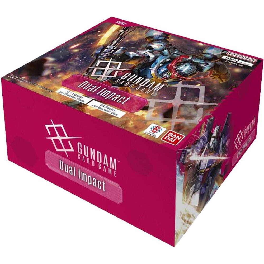 Case of 12 Gundam Dual Impact Booster Boxes official Bandai TCG
