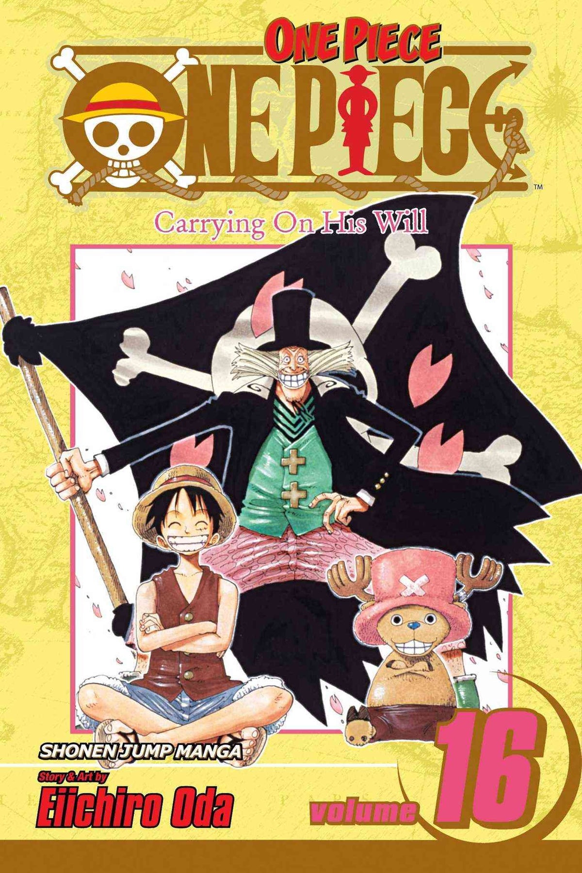 One Piece, Volume 16: Carrying On His Will by Eiichiro Oda