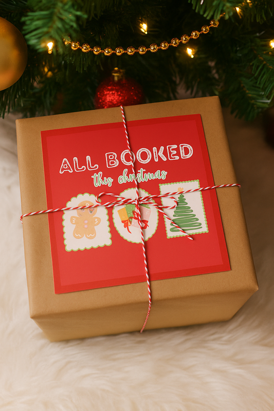 The Christmas Murder Game Bundle with an exclusive crewneck, surprise Christmas essentials, and The Christmas Murder Game book.