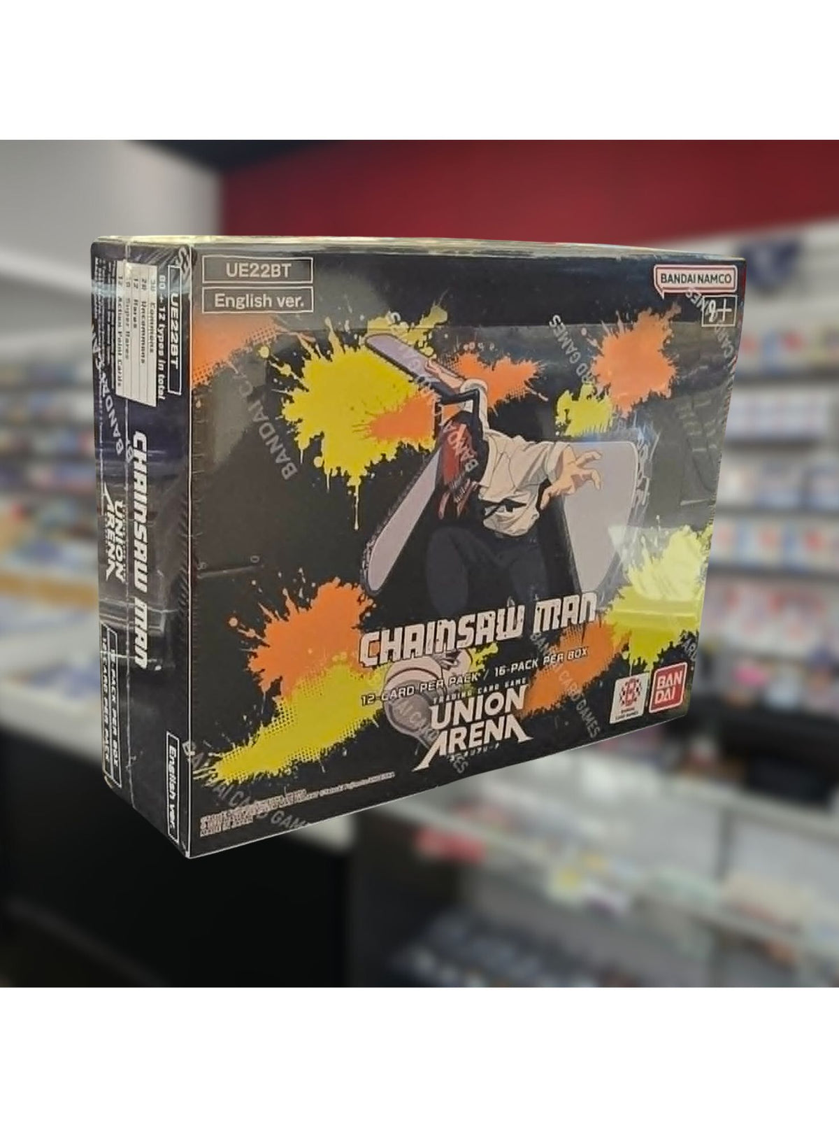 Union Arena Chainsaw Man UE22BT Booster Box – English