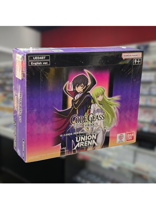 Union Arena Code Geass Lelouch of the Rebellion Booster Box