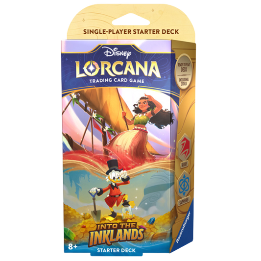 Lorcana Into the Inklands Starter Deck - Ruby/Sapphire