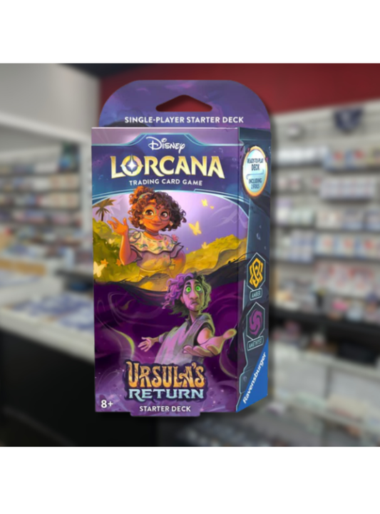 Disney Lorcana Ursula’s Return Amber Amethyst Starter Deck
