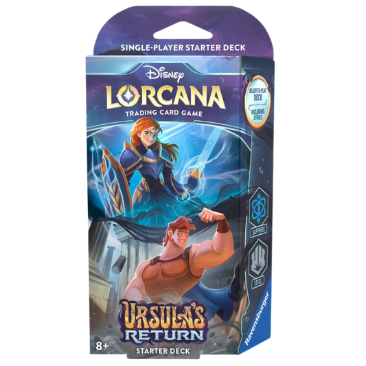 Lorcana Ursula's Return Starter Deck - Sapphire/Steel