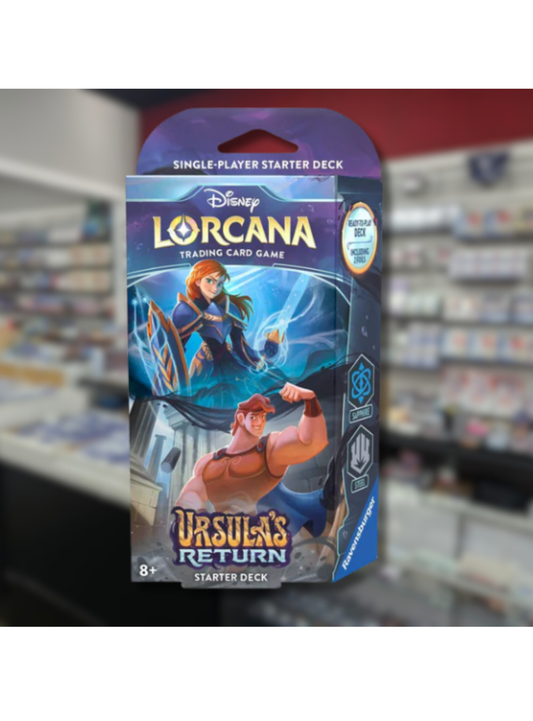 Disney Lorcana Ursula’s Return Sapphire Steel Starter Deck