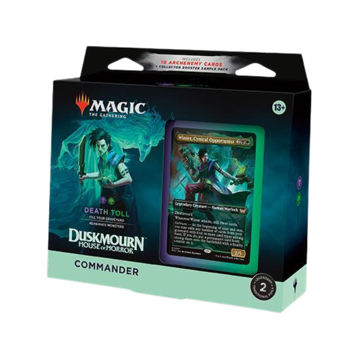 Magic: The Gathering Duskmourn House of Horror Death Toll Commander Deck