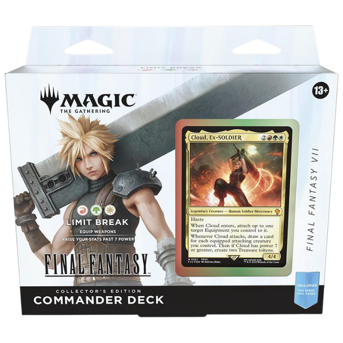 Magic: The Gathering Final Fantasy Collector Edition Commander Deck Limit Break