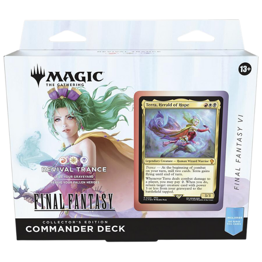 Magic: The Gathering Final Fantasy Collector Edition Commander Deck Revival Trance