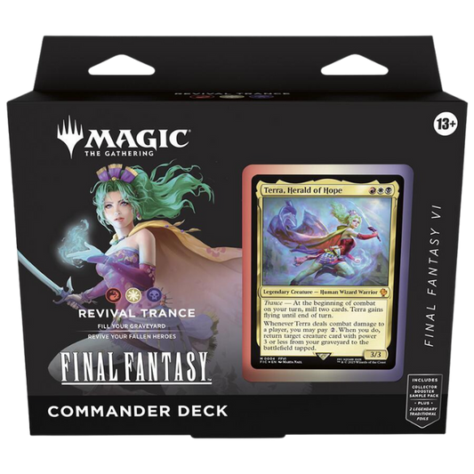 Magic: The Gathering Final Fantasy Commander Deck Revival Trance