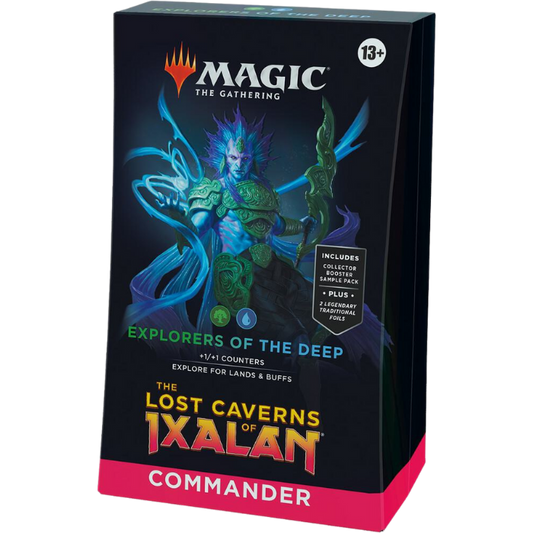 Magic: The Gathering The Lost Caverns of Ixalan Commander Deck Explorers of The Deep