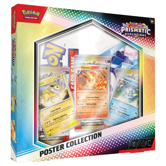 Pokemon Prismatic Evolutions Poster Collection