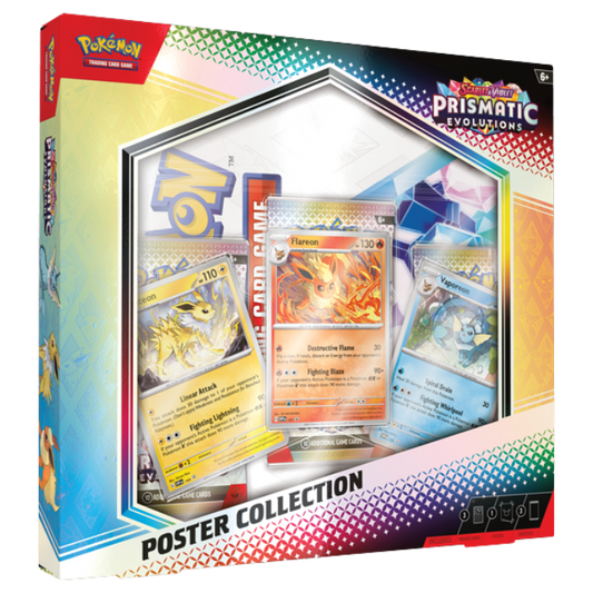 Pokemon Prismatic Evolutions Poster Collection