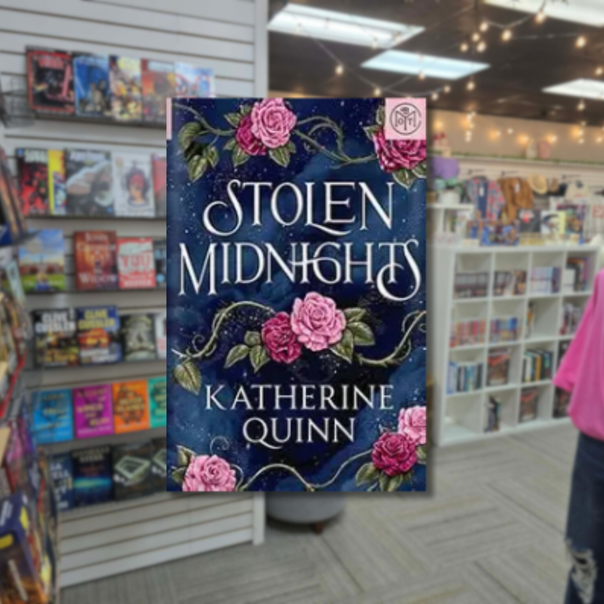 Stolen Midnights by Katherine Quinn – Hardcover with Sprayed Edges