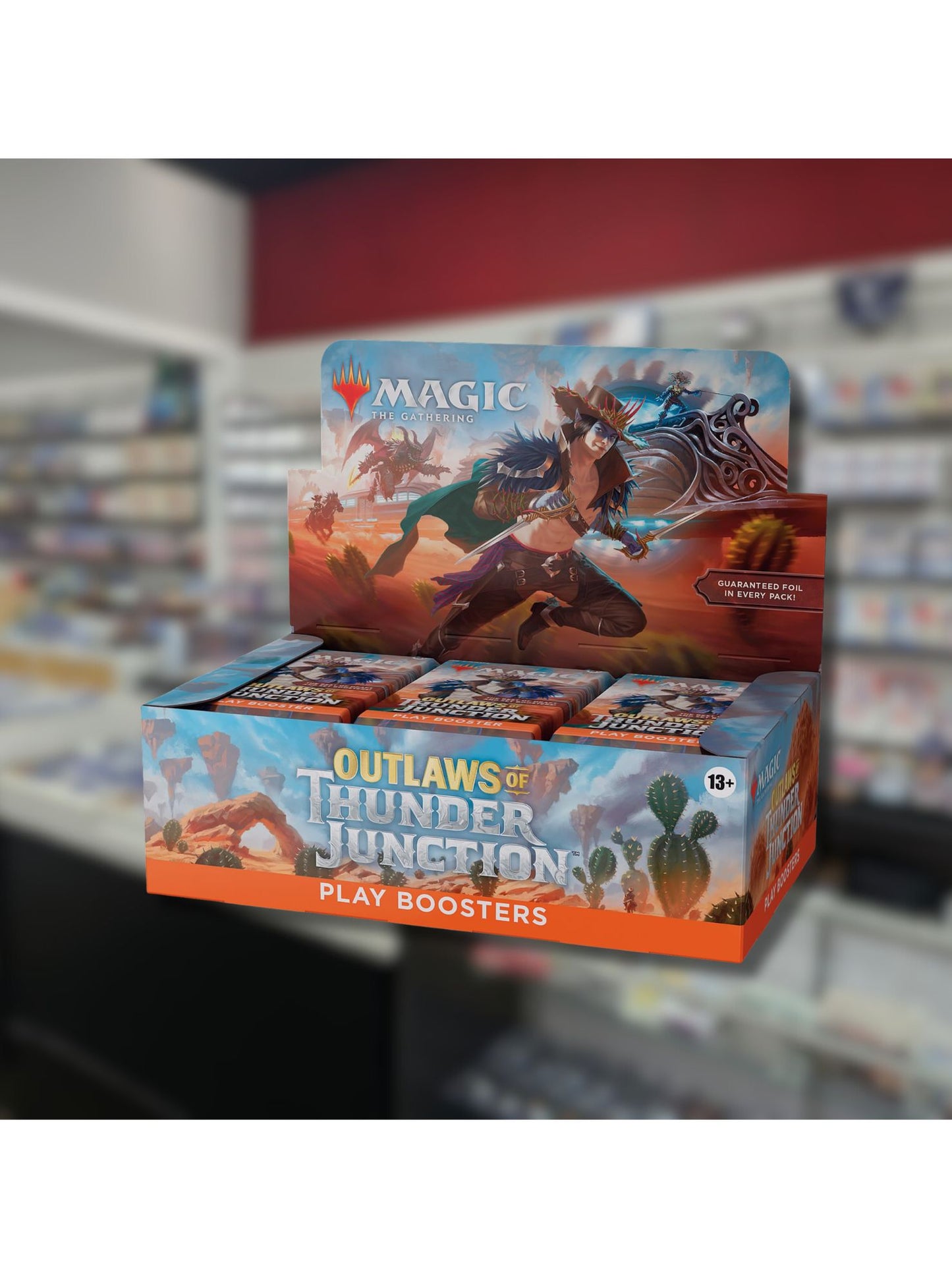 Magic: The Gathering Outlaws of Thunder Junction Play Booster Display