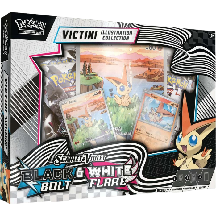 Unova Victini Illustration Collection Black & White