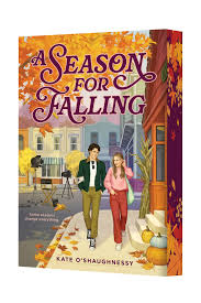 A Season for Falling by Kate O'Shaughnessy limited paperback with autumnal printed edges