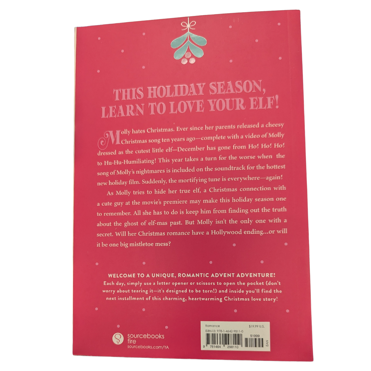 All the Jingle Ladies by Beth Garrod Christmas advent romance paperback book cover