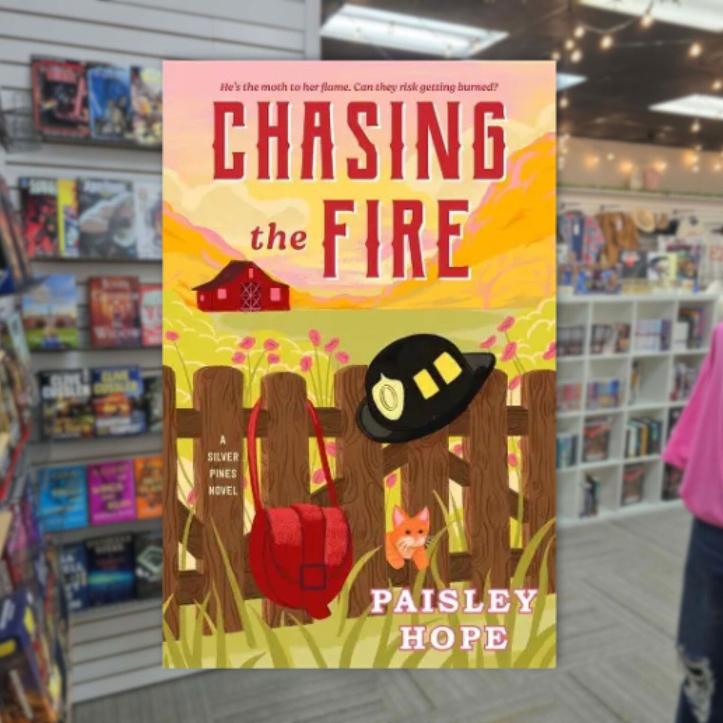 Chasing the Fire by Paisley Hope (Paperback) Pre-Order by 04/07