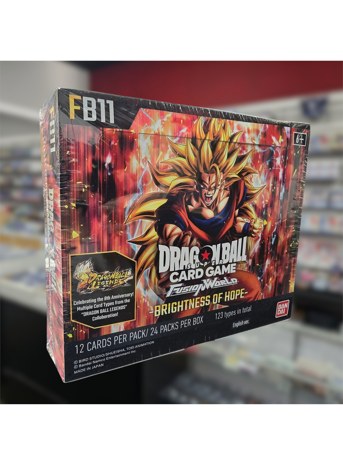 Dragon Ball Super Card Game Fusion World FB11: Brightness of Hope Booster Box (English)