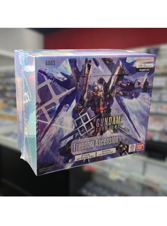 Gundam Card Game Freedom Ascension GD05 Booster Box – English