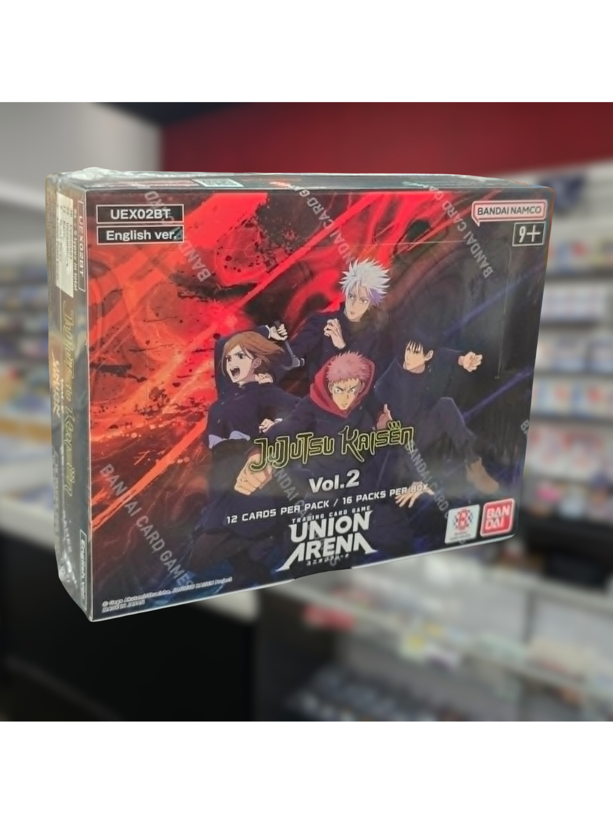 Jujutsu Kaisen Vol. 2 Union Arena UEX02BT English Booster Box