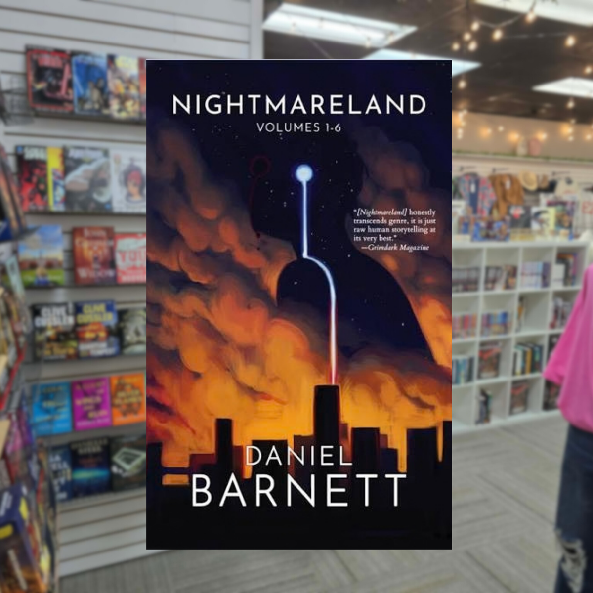 Nightmareland Volumes 1–6 by Daniel Barnett hardcover horror fantasy omnibus book cover